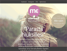 Tablet Screenshot of merinell.fi